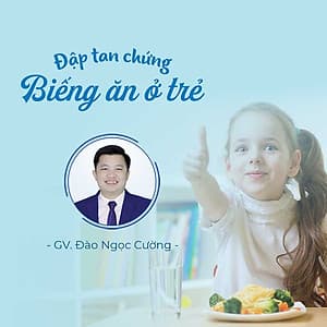 Đập tan chứng biếng ăn ở trẻ