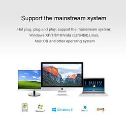 Hộp đựng ổ cứng HDD/SSD 2.5" QGeeM Gen2|cổng USB C/3.1, Type C to SATA|SATA I II III, PS4 hỗ trợ UASP tốc độ cao 6Gbps kèm cáp Type C to USB A-Hàng Chính Hãng