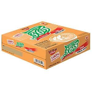 Thùng 30 Gói Mì Không Chiên Nissin 365 - Hương Vị Tôm Chua Cay (68g / Gói)
