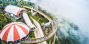 SHUTTLE BUS BA NA HILLS CẦU VÀNG