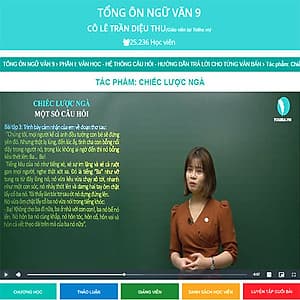 Khóa học TỔNG ÔN NGỮ VĂN 9 - cô Diệu Thu - 09 tháng