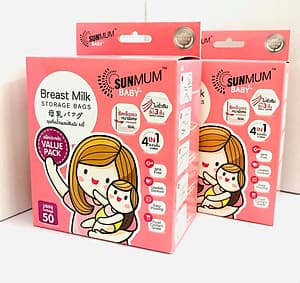 Combo 2 hộp túi trữ sữa Sunmum Thái Lan