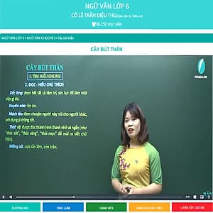 Khóa học NGỮ VĂN LỚP 6 cô Diệu Thu - 09 tháng
