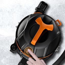 Máy hút bụi gia đình công suất lớn 1200W có chức năng hút ướt và khô, độ ồn 80dB, thể tích thùng máy 15L
