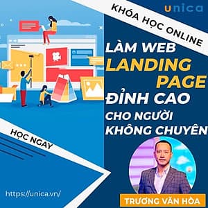  Khóa học MARKETING - Hướng dẫn làm web Landing Page bán hàng đỉnh cao dành cho người không chuyên