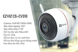 Camera IP Wifi Ngoài Trời Ezviz CS-CV310 1080P - Hàng Chính Hãng