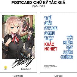 Thế Giới Otomegame Thật Khắc Nghiệt Với Nhân Vật Quần Chúng (Tập 1) - Tặng Kèm: 01 Postcard  (9 x 15 cm) Có Chữ Ký Tác Giả (Ngẫu Nhiên) + 01 Bookmark