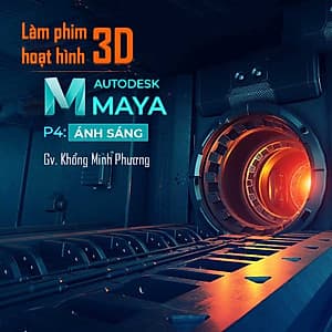 Làm phim hoạt hình 3D với Autodesk Maya - Phần 4 ánh sáng