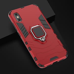 Ốp lưng cho Xiaomi Mi 8 Pro iRON - MAN IRING Nhựa PC cứng viền dẻo chống sốc