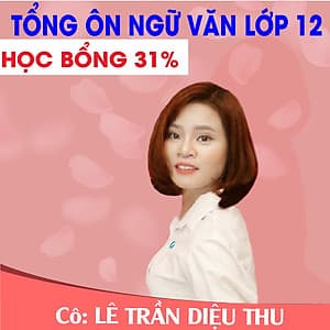 Khóa học TỔNG ÔN NGỮ VĂN LỚP 12 cô Diệu Thu - 09 tháng