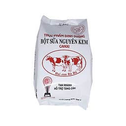 Sữa Bột Nguyên Kem Hai Con Bò Đỏ 500g