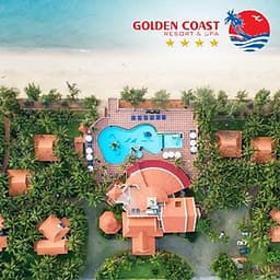[2021] Golden Coast Resort & Spa 4* Phan Thiết - Gói Ăn 03 Bữa, Hồ Bơi, Bãi Biển Riêng, Gần Kê Gà, Nhiều Ưu Đãi Hấp Dẫn