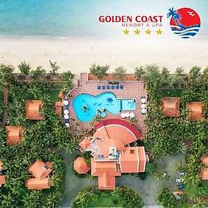 [2021] Golden Coast Resort & Spa 4* Phan Thiết - Gói Ăn 03 Bữa, Hồ Bơi, Bãi Biển Riêng, Gần Kê Gà, Nhiều Ưu Đãi Hấp Dẫn