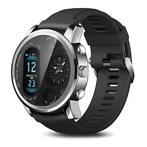 JY LEMFO T3Pro Smart Watch Heart Rate Sleep Monitor Dual Time Zone Smart Watch