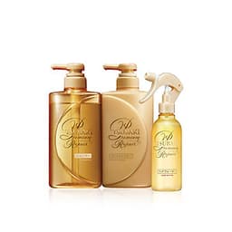 Bộ Ba Chăm Sóc Tóc Phục Hồi Ngăn Rụng Tóc Tsubaki Gội Xả (490ml/chai) + Xịt Dưỡng Tóc 220ml-95243