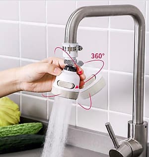 ĐẦU VÒI RỬA CHÉN TIẾT KIỆM NƯỚC XOAY 360 ĐỘ