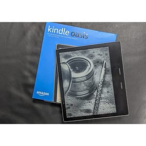 Máy đọc sách Amazon Kindle Oasis 2 - dung lượng 32gb - Chính hãng Amazon - Hàng nhập khẩu
