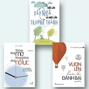 Combo 3 cuốn nhất định phải đọc : Khi Bạn Đang Mơ Thì Người Khác Đang Nỗ Lực + Mỗi Lần Vấp Ngã Là Một Lần Trưởng Thành +Vươn Lên Hoặc Bị Đánh Bại ( Tặng kem Bookmark Phương Đông books ) 