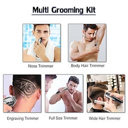 HATTEKER professional hair trimmer waterproof 5 in1hair clipper electric hair cutting machine beard trimer men haircut