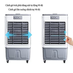 quạt điều hòa hơi nước mẫu siêu to 60L tặng Gel đá khô cao cấp D0650