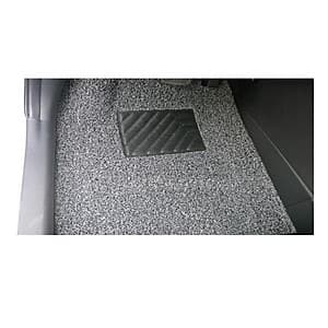 Bộ thảm lót sàn xe dấu bụi siêu sạch 5 miếng cho xe ô tô 4-5 chỗ (Xám)