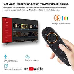 Điều Khiển Bluetooth Tìm Kiếm Giọng Nói Air Mouse Remote Voice G10 / Q6 / V1 - Hàng Nhập Khẩu