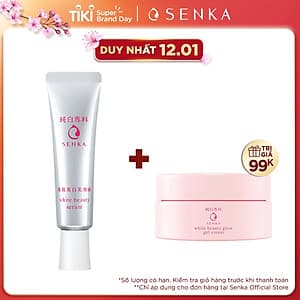 Serum dưỡng trắng da Senka White Beauty 35G