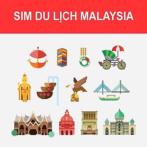 Sim 4G Malaysia Gói 4GB Trong 15 Ngày
