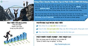Nâng tầm chuyên viên đào tạo và phát triển 1.500 USD/tháng