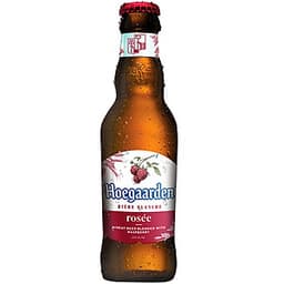 Lốc 6 chai Hoegaarden Rosee Xứng Bia Vừa Bữa (248ml/chai) + 1 ly thủy tinh