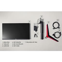 Màn Hình Gaming LG UltraGear 27GL650F-B 27 inch Full HD (1920 x 1080) 1ms 144Hz IPS FreeSync - Hàng Chính Hãng