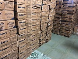 Bếp gas đơn hồng ngoại Rainy mặt kiếng cường lực (hoa văn ngẫu nhiên) - Hàng chính hãng