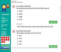 Khóa học SỐ HỌC 6 - CƠ BẢN + NÂNG CAO thầy Quốc Sơn - 03 tháng