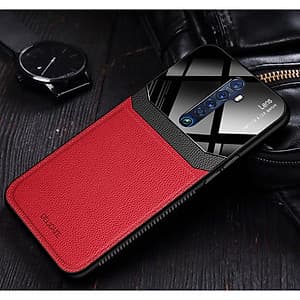 Ốp lưng da kính cao cấp hiệu Delicate dành cho OPPO Reno 2F - Hàng nhập khẩu