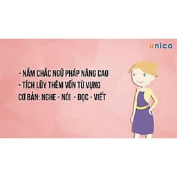  Khóa học NGOẠI NGỮ- Chinh phục tiếng Hàn trung cấp 2: Tiếng Hàn chuyên nghiệp -[UNICA.VN