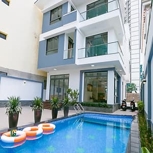 Don Luxury Villa Vũng Tàu - 08 Phòng Ngủ Dành Cho 20 Người, Hồ Bơi, Bếp Nấu, Lò Nướng BBQ, Gần Biển Bãi Sau