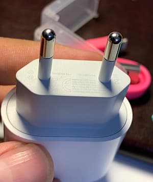 Cốc Sạc/Adapter nhanh PD3.0 18W chân tròn Dùng cho Iphone 11 Pro, 11Promax, 12Pro ( tặng cáp Lightning 20cm màu ngẫu nhiên)