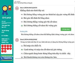 Khóa học HÌNH HỌC 7 - CƠ BẢN + NÂNG CAO thầy Lê Hải Trung - 06 tháng
