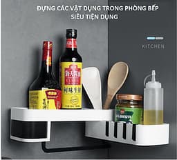 Kệ để đồ nhà tắm xoay 180 2 tầng sang trọng siêu chắc chắn, tiện dụng GD236-KNTXoay 