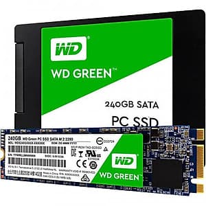 Ổ cứng SSD Western Digital Green M.2 2280 Sata III 120GB WDS120G2G0B - Hàng Chính Hãng