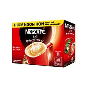 Cà Phê Nescafe 3In1 Đậm Đà Hài Hòa 255G (17G x 15 Gói)