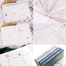 Sổ Kế Hoạch Nhật Ký 365 Ngày Life Planner (Tặng Kèm 2 Tấm Sticker Mini) Ver. Winter