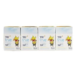 Thùng Sữa Chua Uống Tiệt Trùng Topkid Dâu - Chuối - Lúa Mạch TH True Milk (110ml x 48 Hộp)