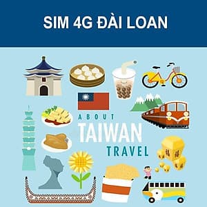 Sim 4G Đài Loan Gói 4GB Trong 15 Ngày