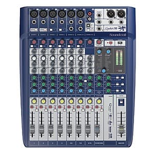Bộ Trộn Âm Thanh Soundcraft Signature 10 EU Mixing - Hàng Chính Hãng