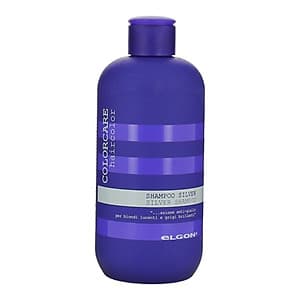 Dầu gội khử ánh vàng cho tóc trắng bạch kim Elgon Silver Colorcare Silver shampoo 300ml