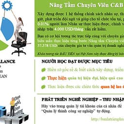 Nâng tầm chuyên viên C&B 1.000 USD/tháng