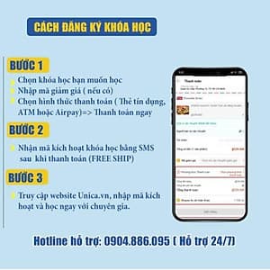  Trọn bộ 3 khóa học Online QUẢN TRỊ CẢM XÚC - NUÔI CON THÀNH TÀI  [UNICA.VN