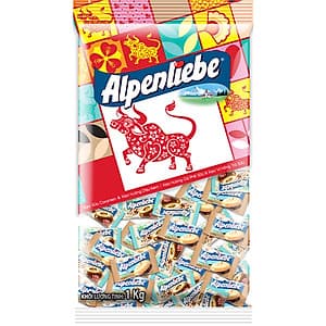 Kẹo Alpenlibe Hương Cà Phê Sữa & Hồng Trà Sữa (Gói 1kg - 334 Viên)