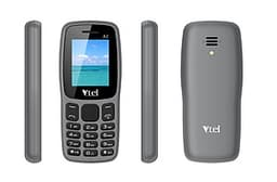 Điện thoại di động GSM Vtel A2 (Màu xám khói) – Hàng chính hãng